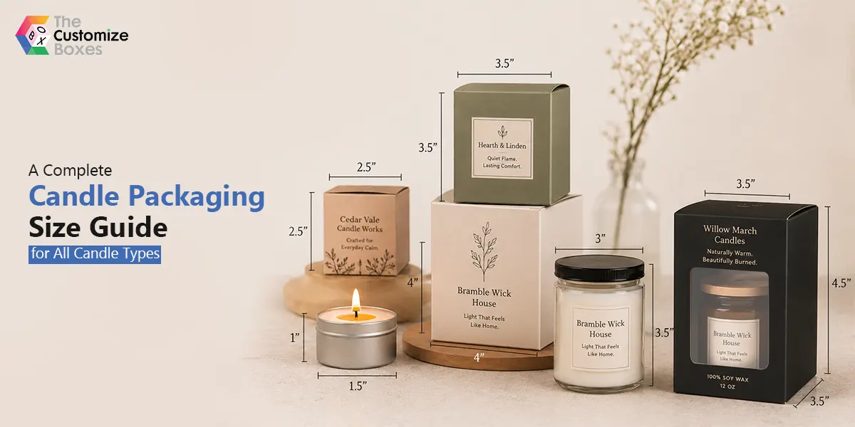 A Complete Candle Packaging Size Guide for All Candle Types