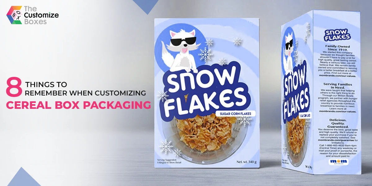 Cereal Box Packaging