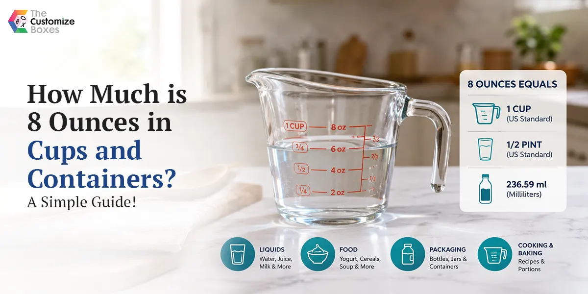 How Much is 8 Ounces in Cups and Containers