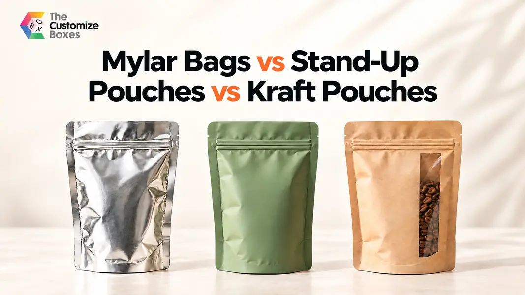 Mylar Bags vs Stand-Up Pouches vs Kraft Pouches