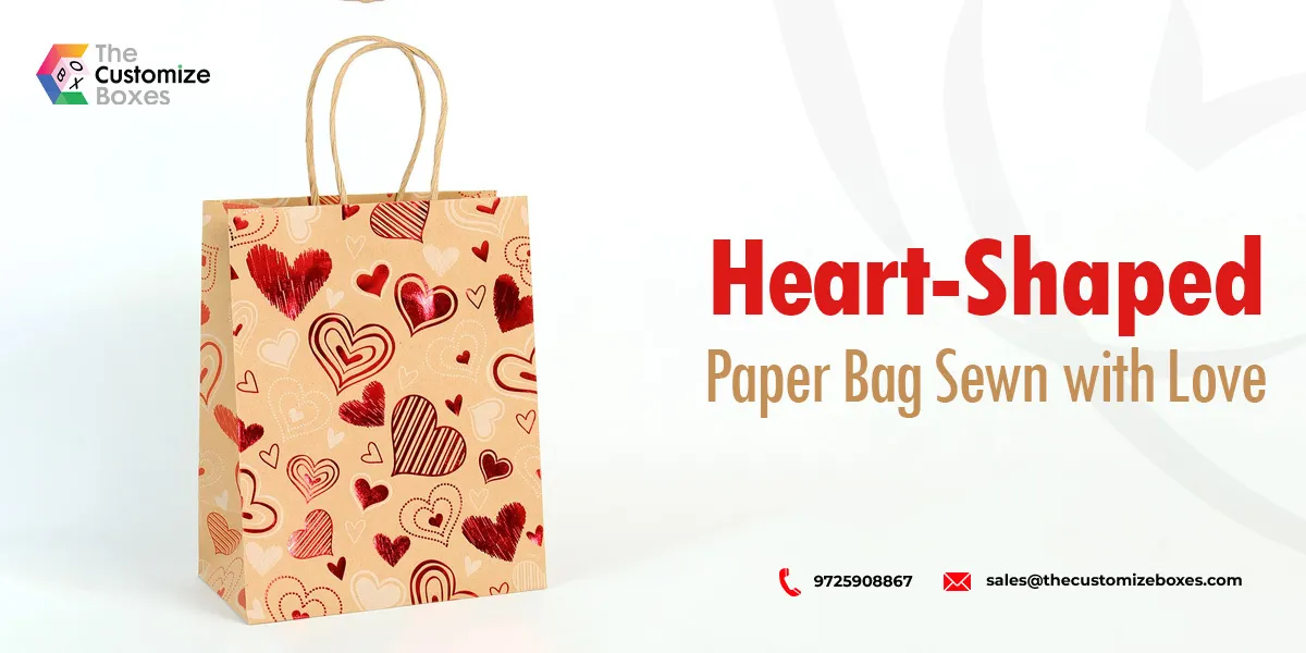 Heart Shaped Paper Bag