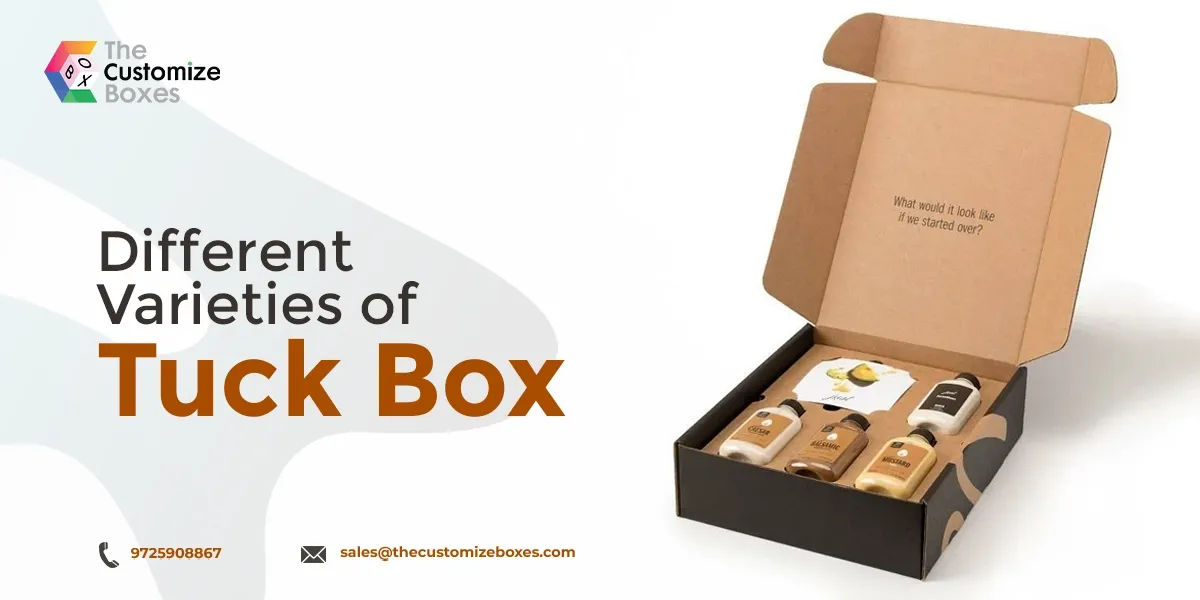 Varieties of Tuck Boxes