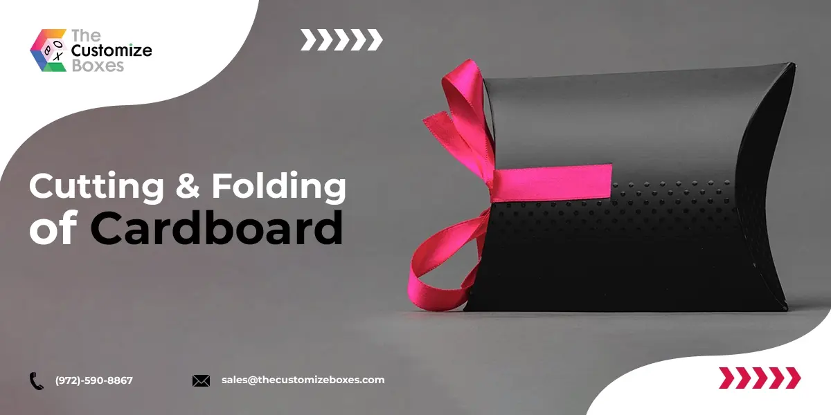 Cutting and Folding of Lip Gloss Cardboard