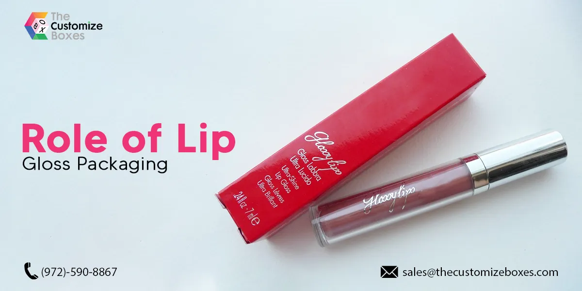 Role lip Gloss packaging