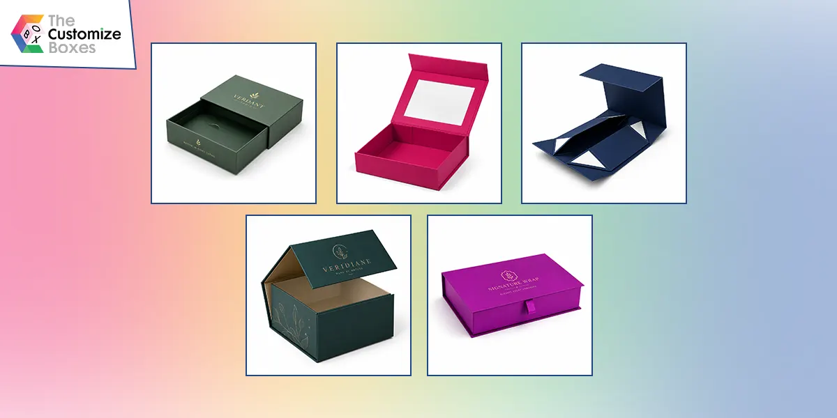 explore the premium types of magnetic closure boxes