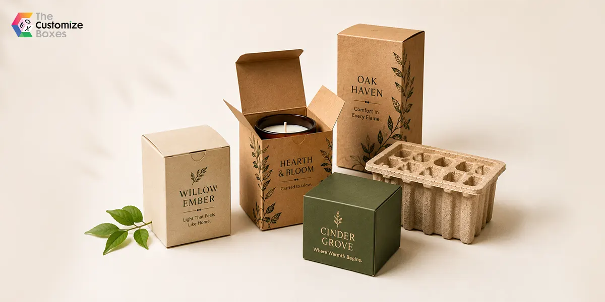 sustainable materials to craft handmade candle boxes