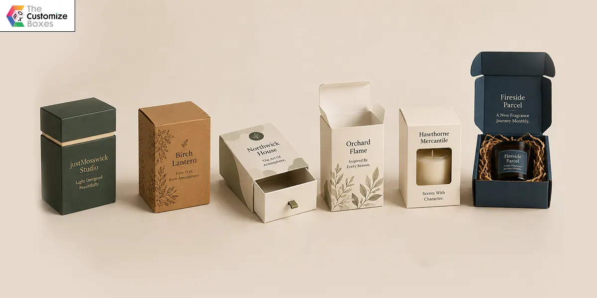 types of candle boxes