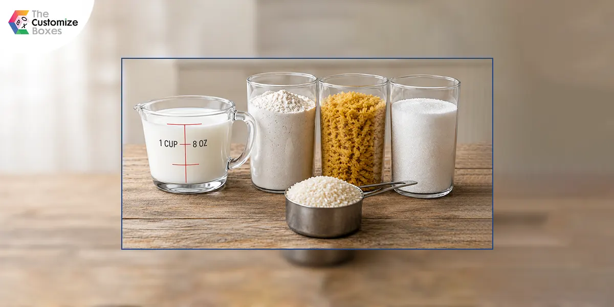 why measure 8 ounces in cups containers