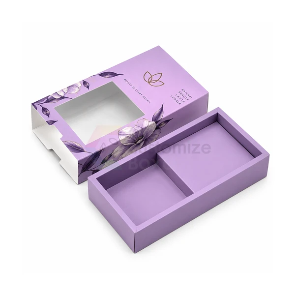 custom accessory boxes with window