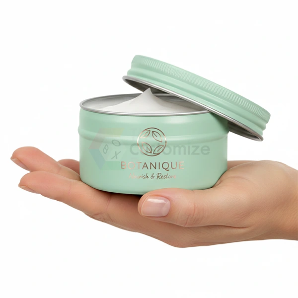 Aluminium Cosmetic Tins