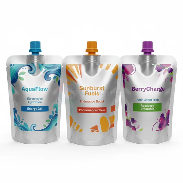 Aluminum Foil Spout Pouches Bulk