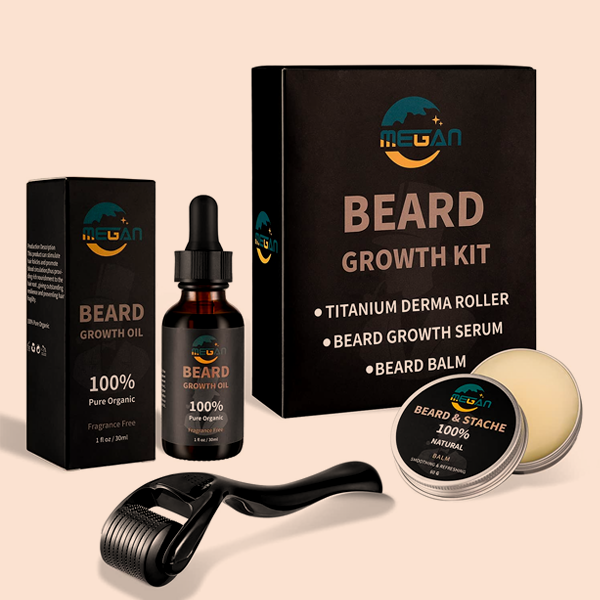 beard growth kit boxes wholesale