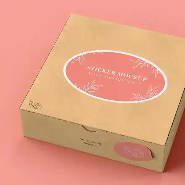 business printed stickers packaging