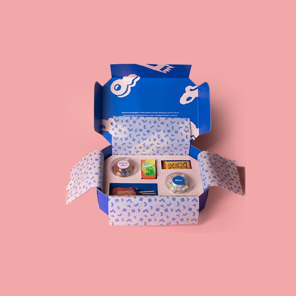 candy subscription packaging boxes