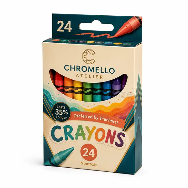 Cardboard Crayons Boxes Bulk