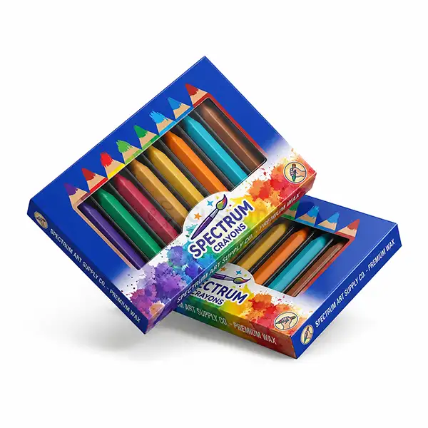 Cardboard Crayons Boxes Wholesale