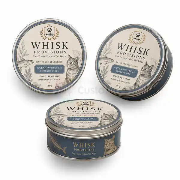 Cat Treat Tins Bulk
