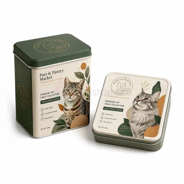 Cat Treat Tins Wholesale