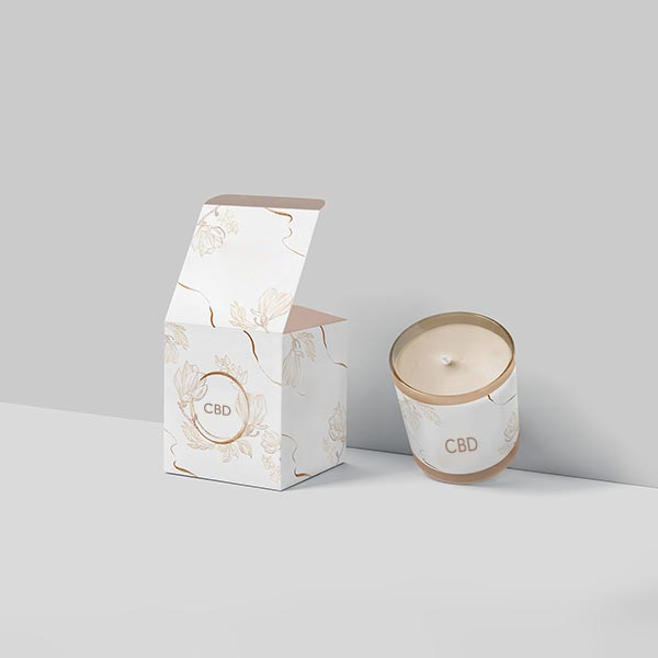 cbd candle packaging boxes