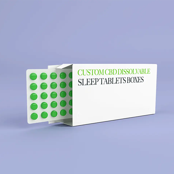 cbd pills packaging boxes