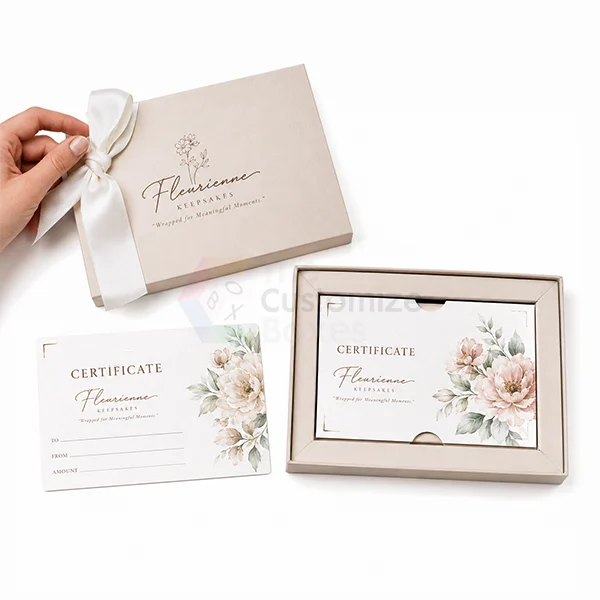 Certificate Boxes