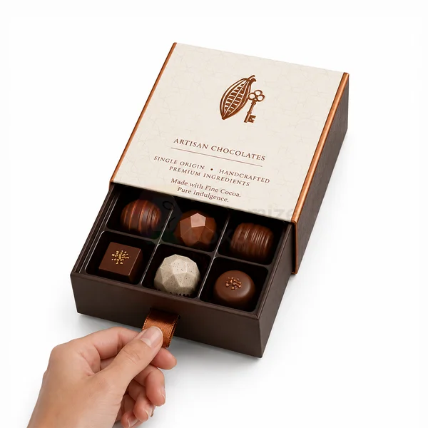 Rigid Chocolate Boxes Wholesale