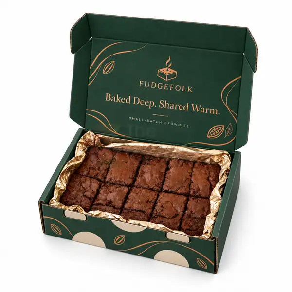 custom chocolate brownie boxes