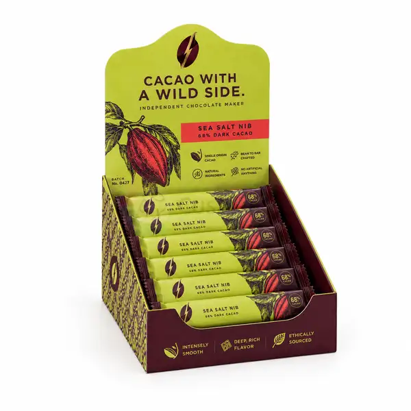 custom chocolate counter display boxes