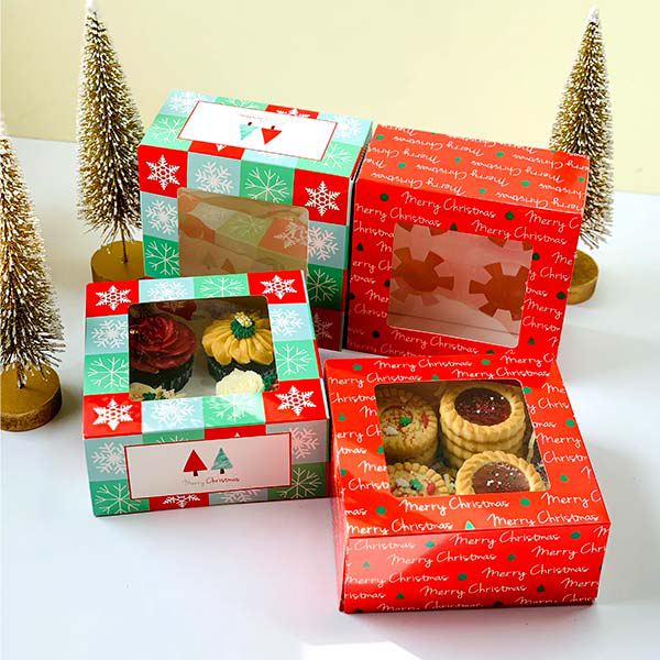 christmas cake boxes wholesale