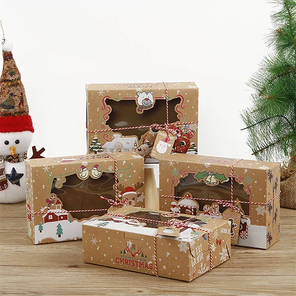 Christmas Treat Boxes with Window