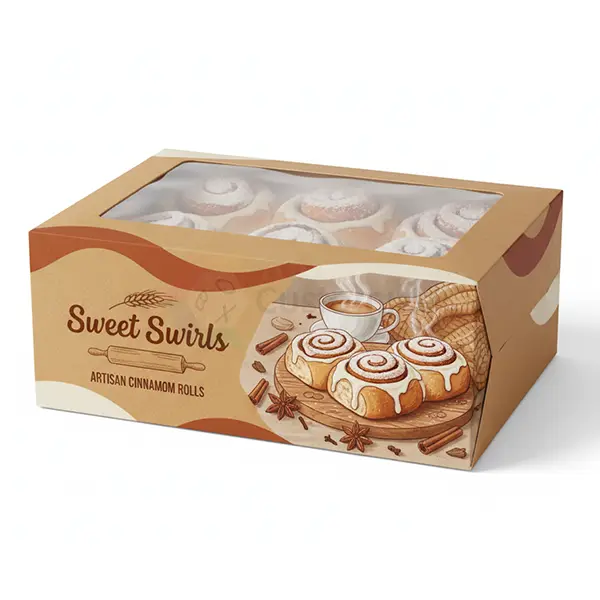 Cinnamon Roll Packaging Bulk