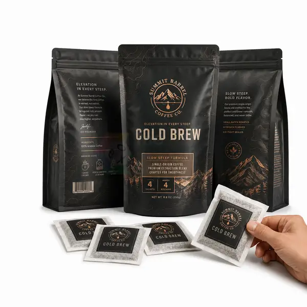 Cold Brew Coffee Pouches