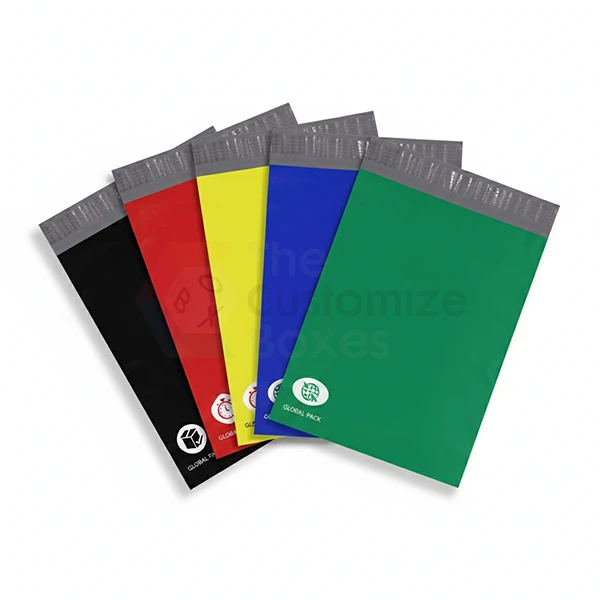 Colored Poly Mailers Bulk