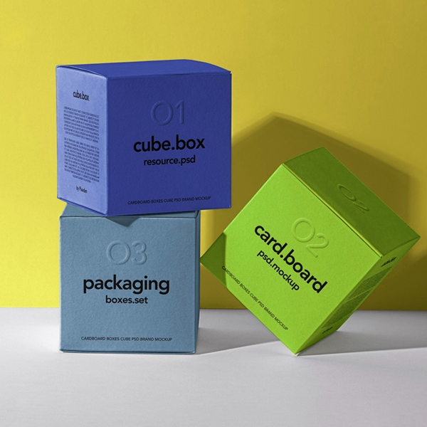 cube boxes packaging