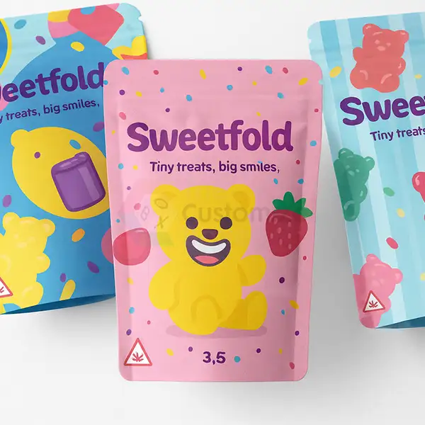 custom 3.5 mylar bags wholesale