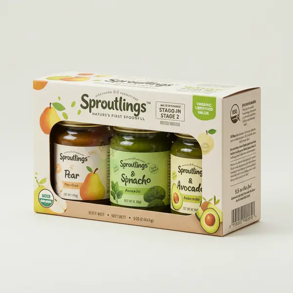Custom Baby Food Packaging