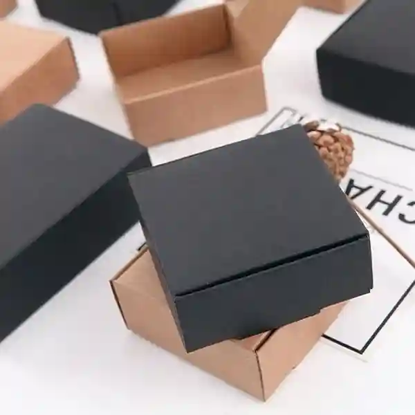custom black kraft boxes