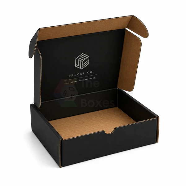 Custom Black Shipping Boxes