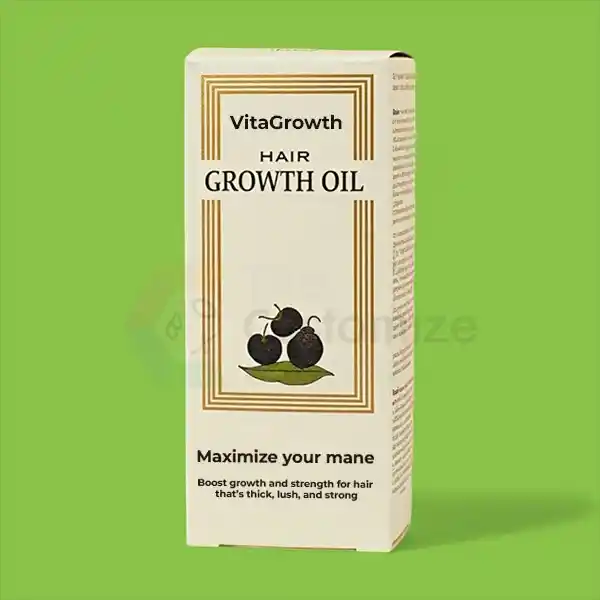 Custom Hair Growth Oil Boxes