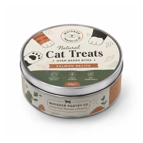 Custom Cat Treat Tins