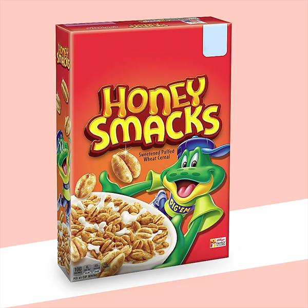 Custom Cereal with Frog on the Box