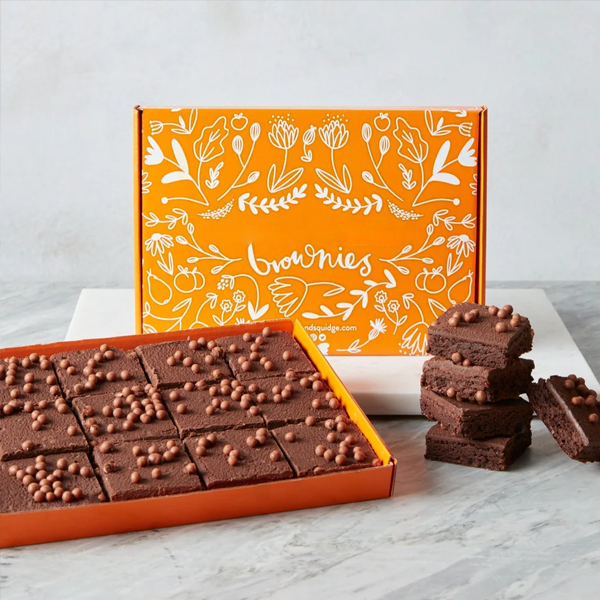 custom chocolate brownie boxes