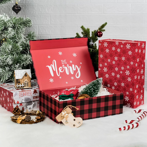 custom christmas boxes with magnetic closure