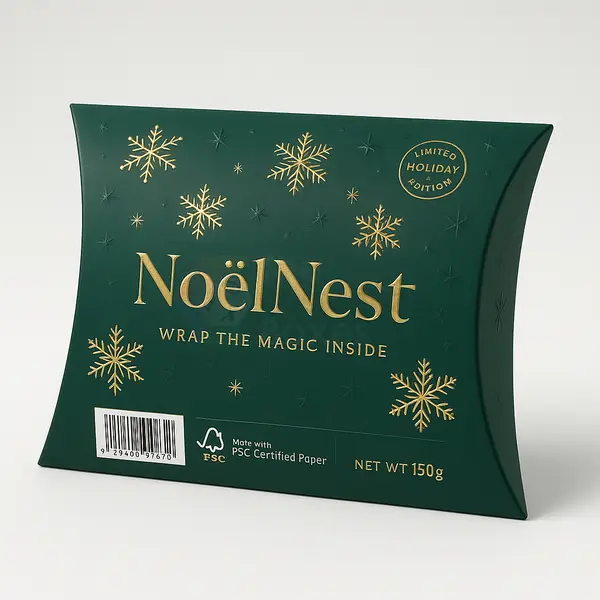 custom-christmas-pillow-boxes-wholesale