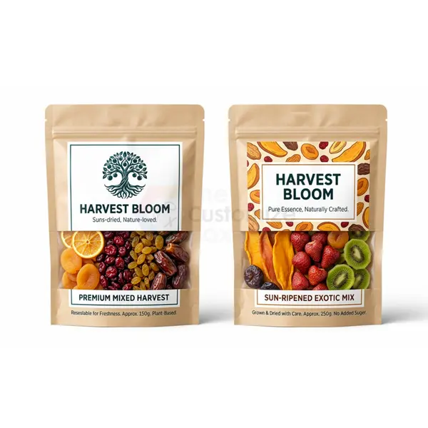 Custom Dried Fruit Packaging Bags