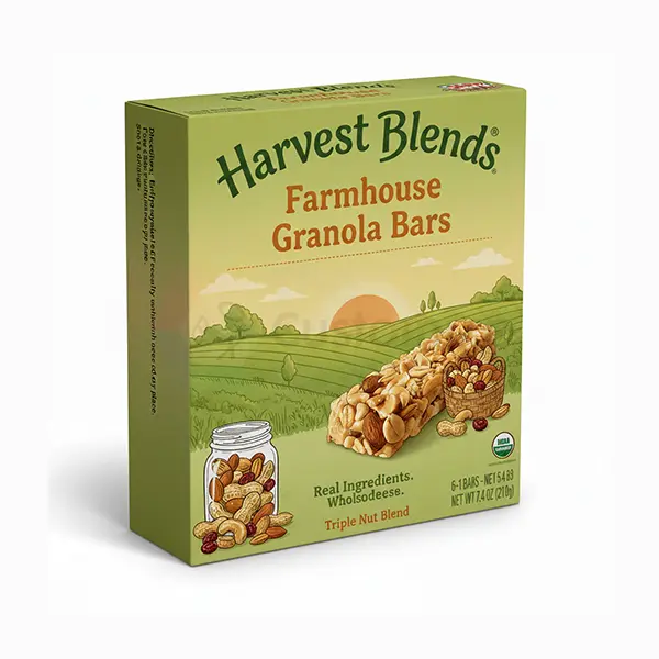 Custom Granola Bar Packaging