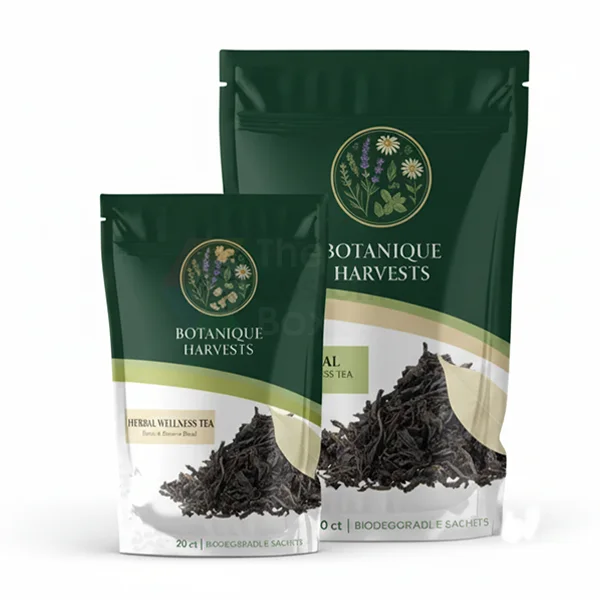 Custom Herbal Tea Pouches