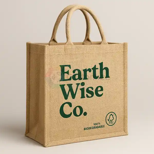 Custom jute tote bags