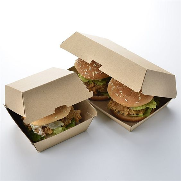 custom kraft burger boxes