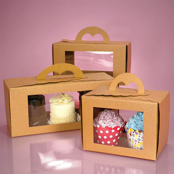 custom kraft cupcake boxes